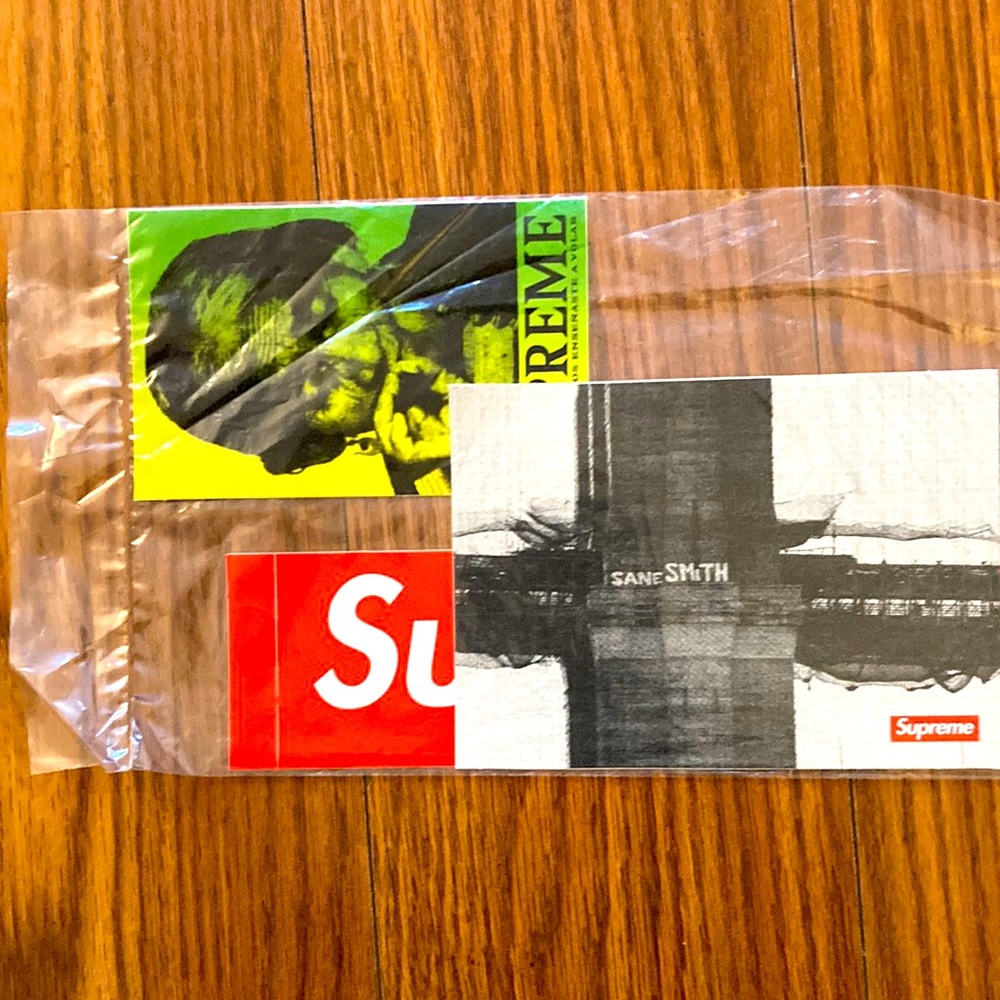 Supreme 3 Sticker Set Company sealed